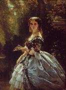 Franz Xaver Winterhalter Princess Elizabeth Esperovna Belosselsky-Belosenky, Princess Troubetskoi oil on canvas